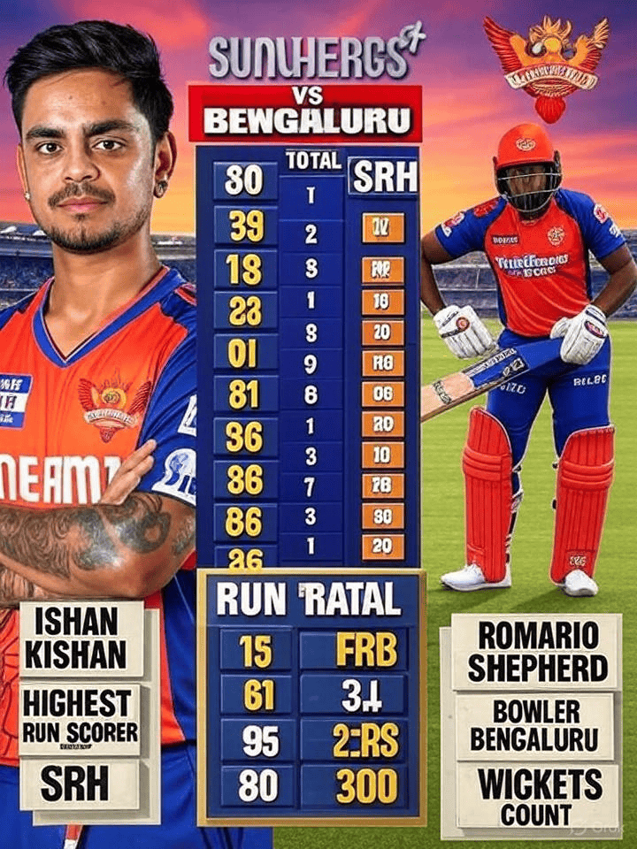 image-7-1 Sunrisers Hyderabad vs Royal Challengers Bengaluru: Analyzing the Latest Match Scorecard