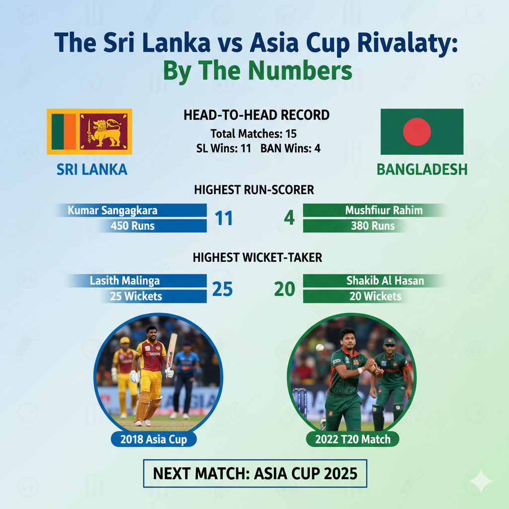 unnamed Sri Lanka vs Bangladesh Asia Cup: A Rivalry Forged in Fire